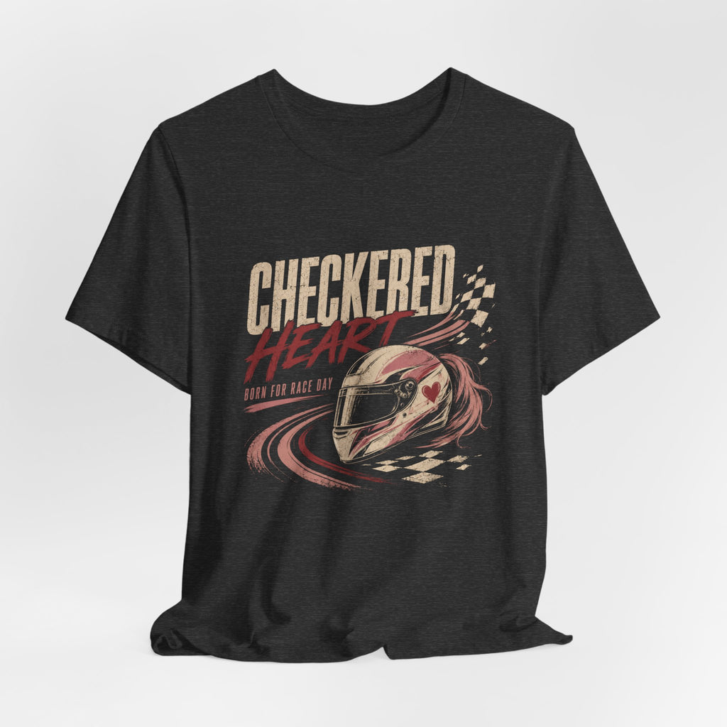 Checkered Heart T-Shirt