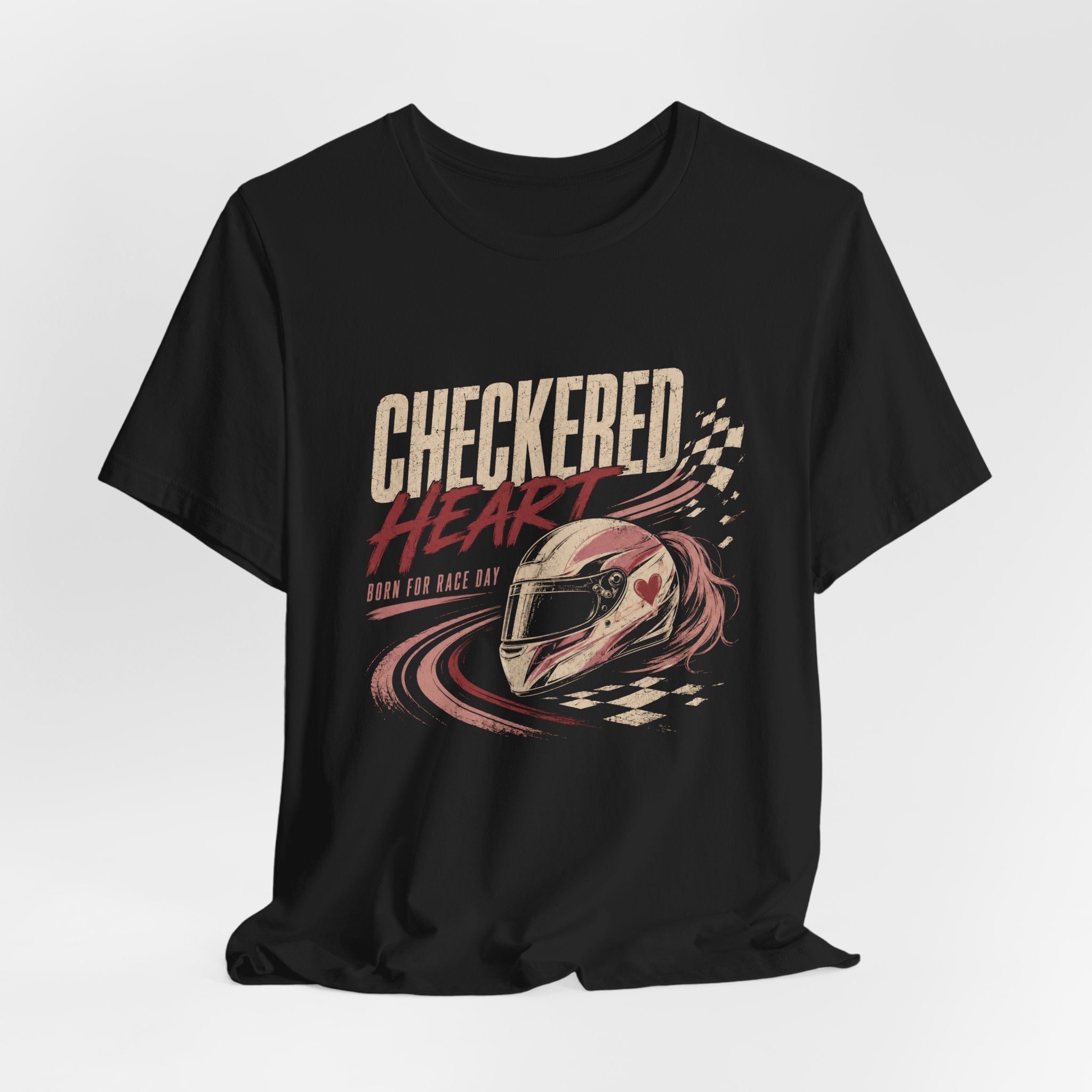 Checkered Heart T-Shirt