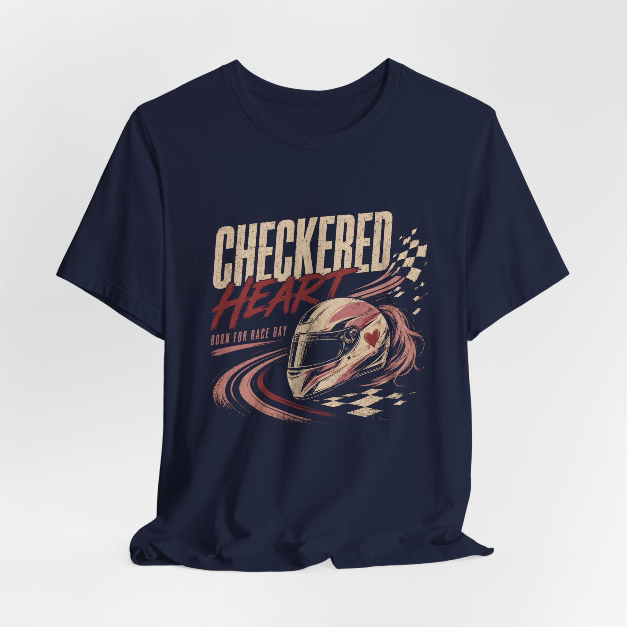 Checkered Heart T-Shirt