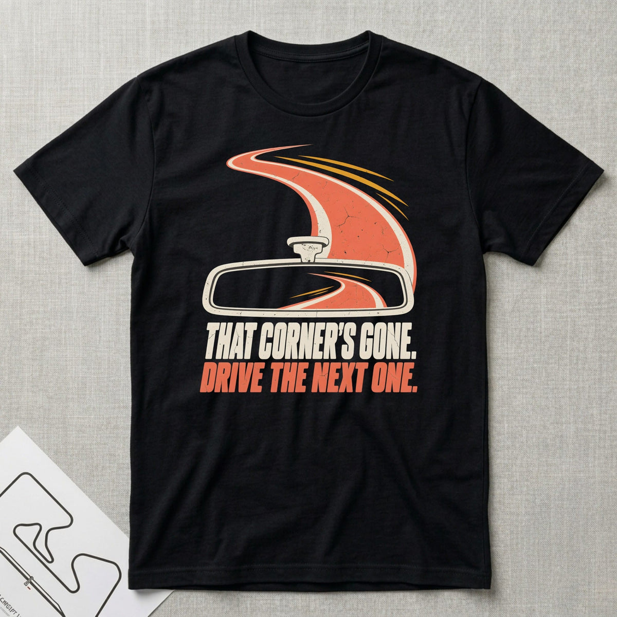 Corner's Gone T-Shirt - Motorsport-inspired graphic tee by Apex Paddock