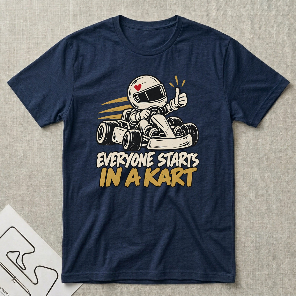Kart Life T-Shirt - Motorsport-inspired graphic tee by Apex Paddock