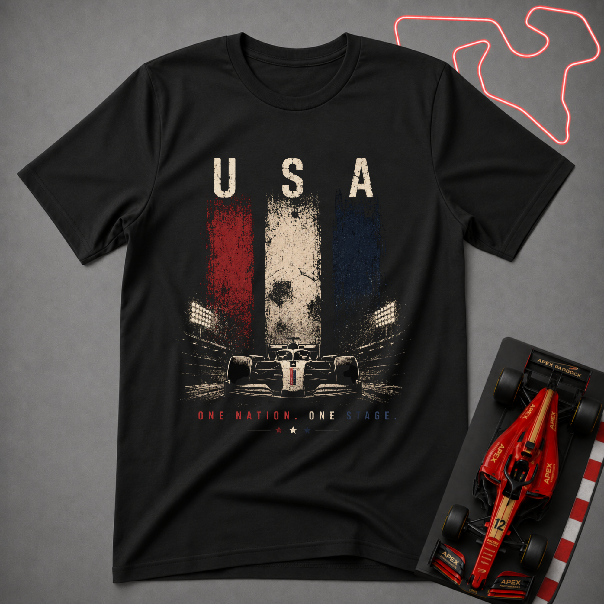 USA - One Nation T-Shirt