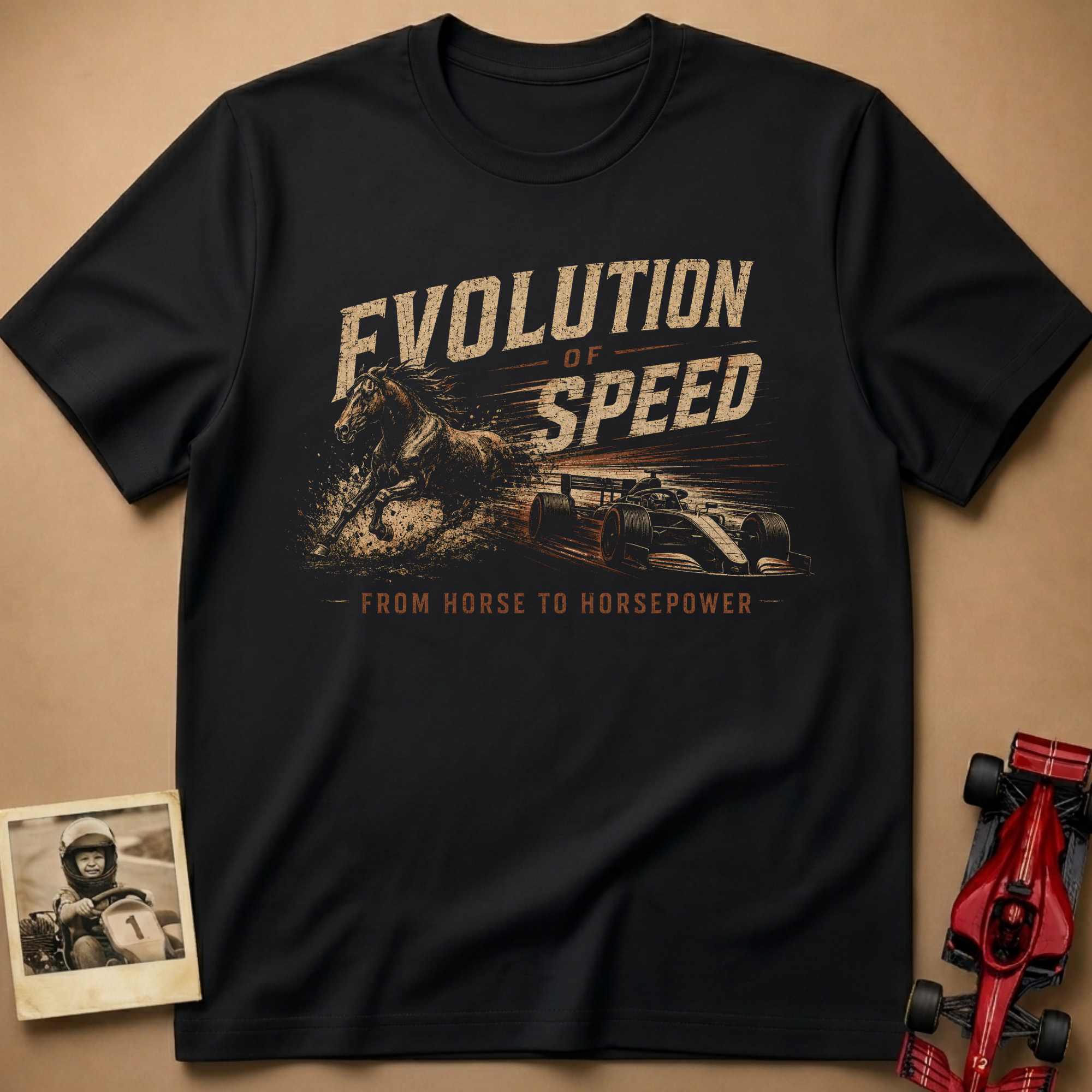 Evolution of Speed T-Shirt