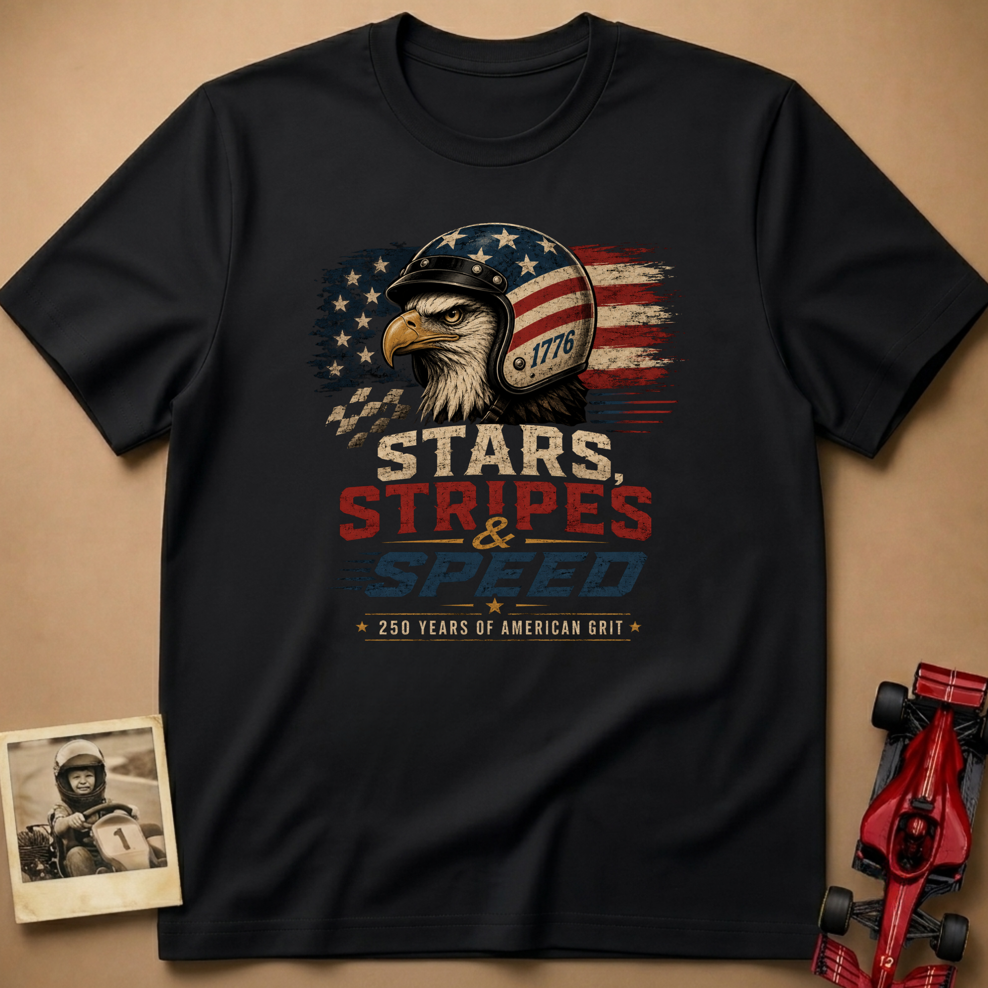 Stars, Stripes & Speed T-Shirt