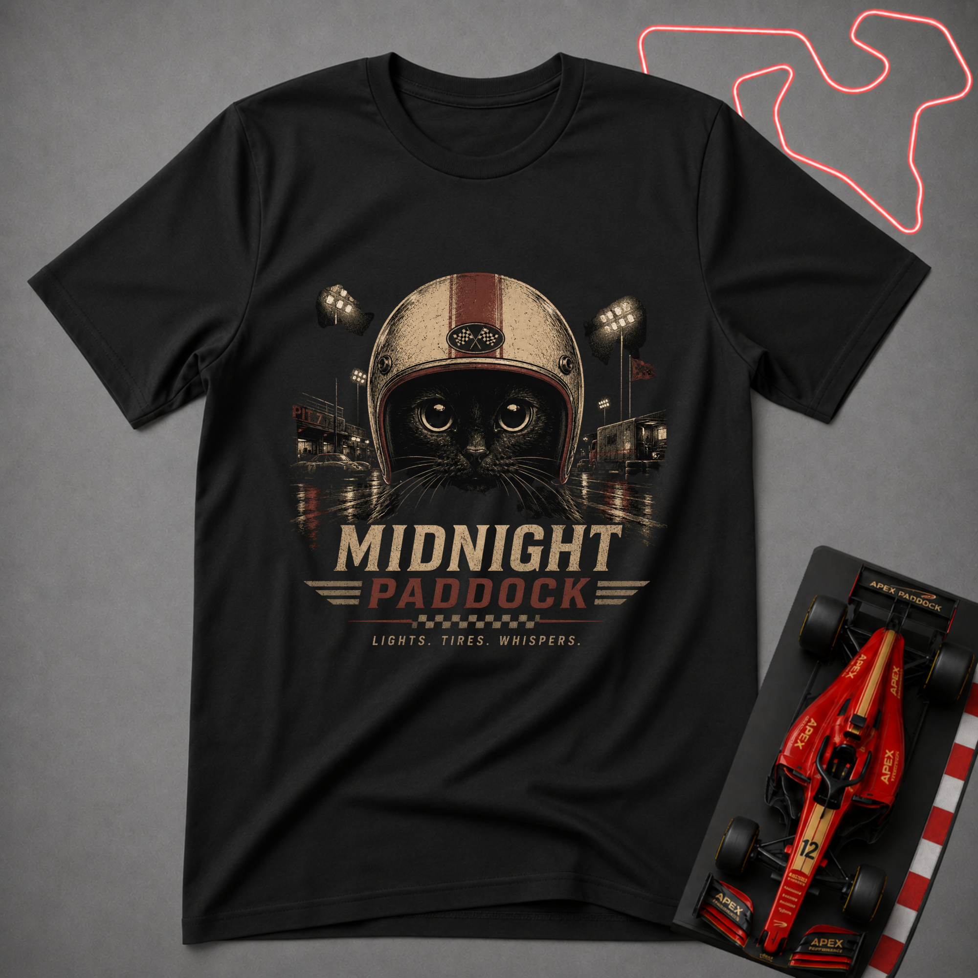 Midnight Paddock T-Shirt