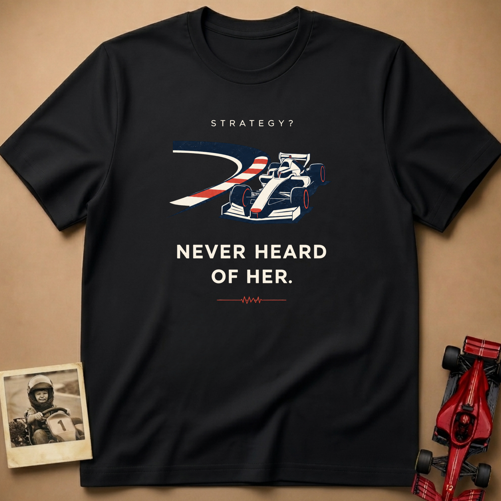Strategy - Never Heard of Her T-Shirt