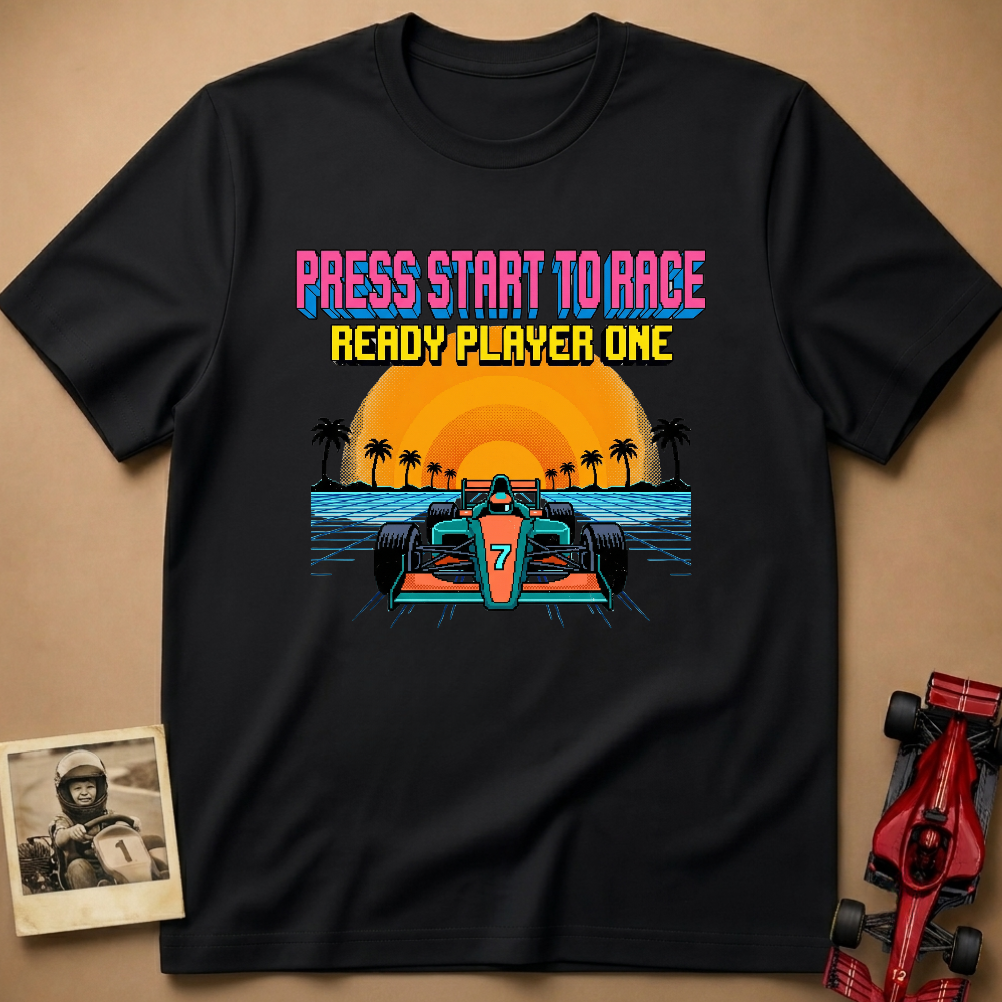 Press Start to Race T-Shirt