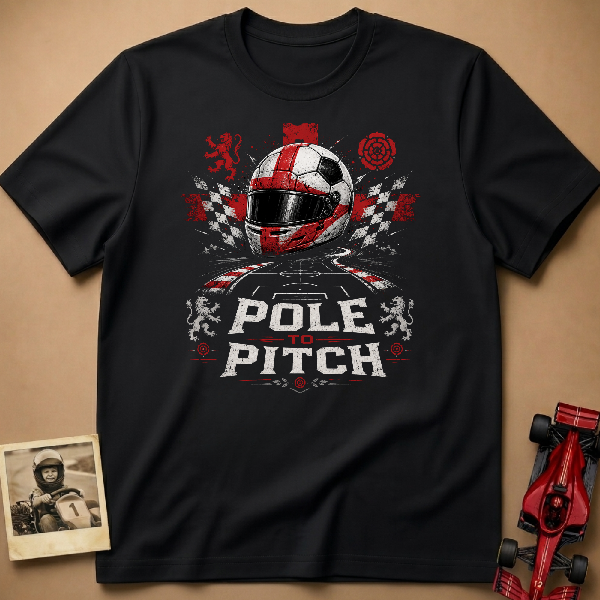 England - Pole to Pitch T-Shirt