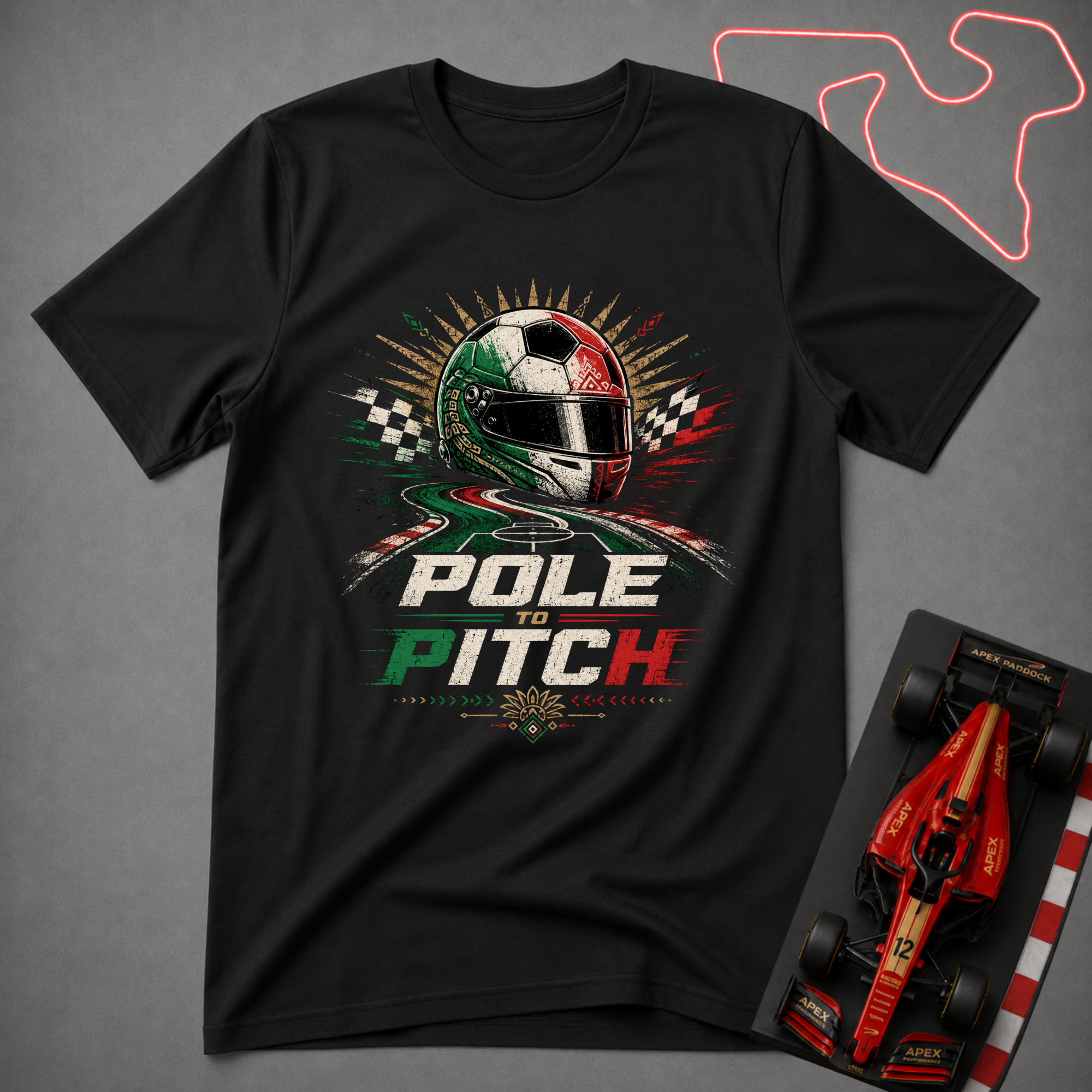 Mexico - Pole to Pitch T-Shirt