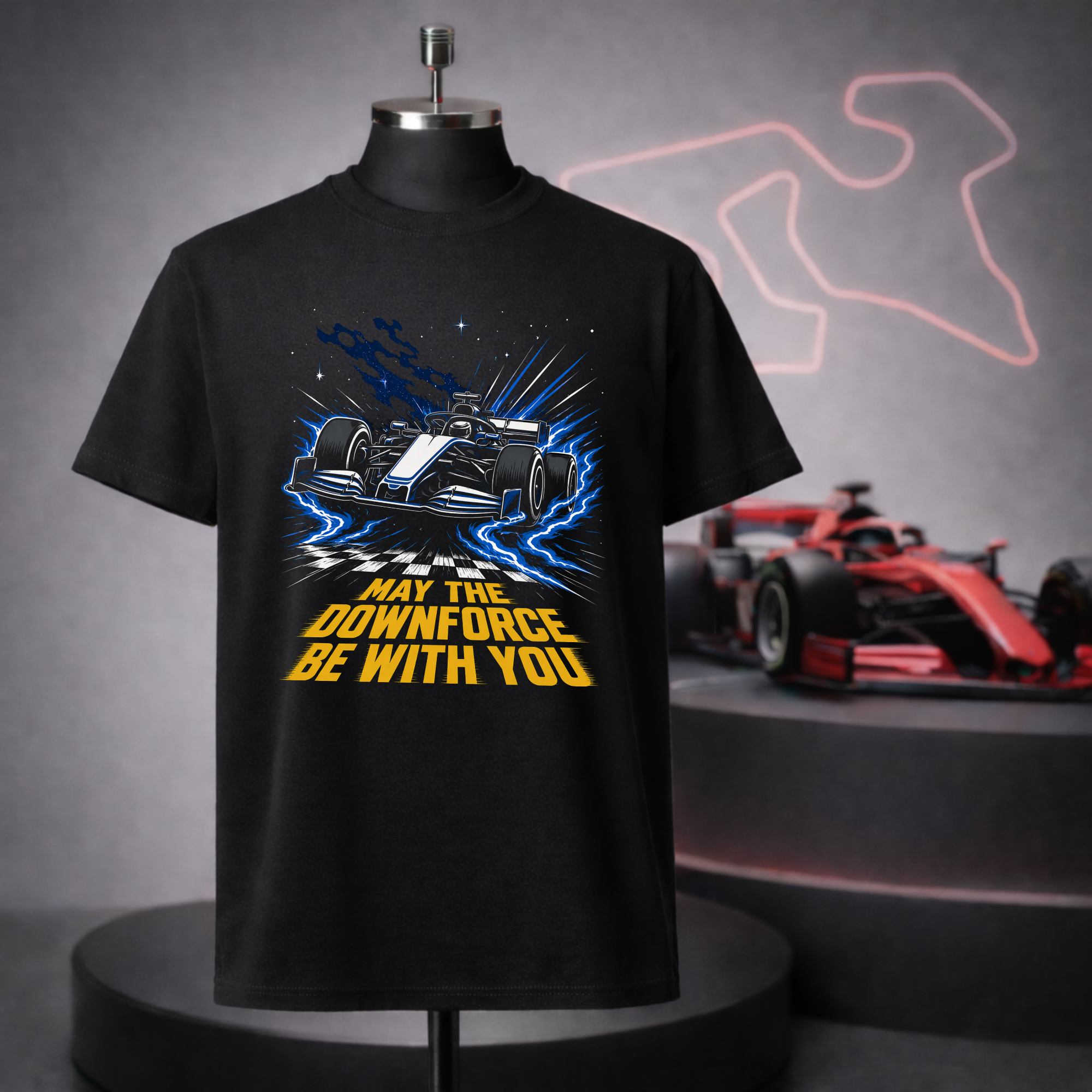 May The Downforce Be With You T-Shirt