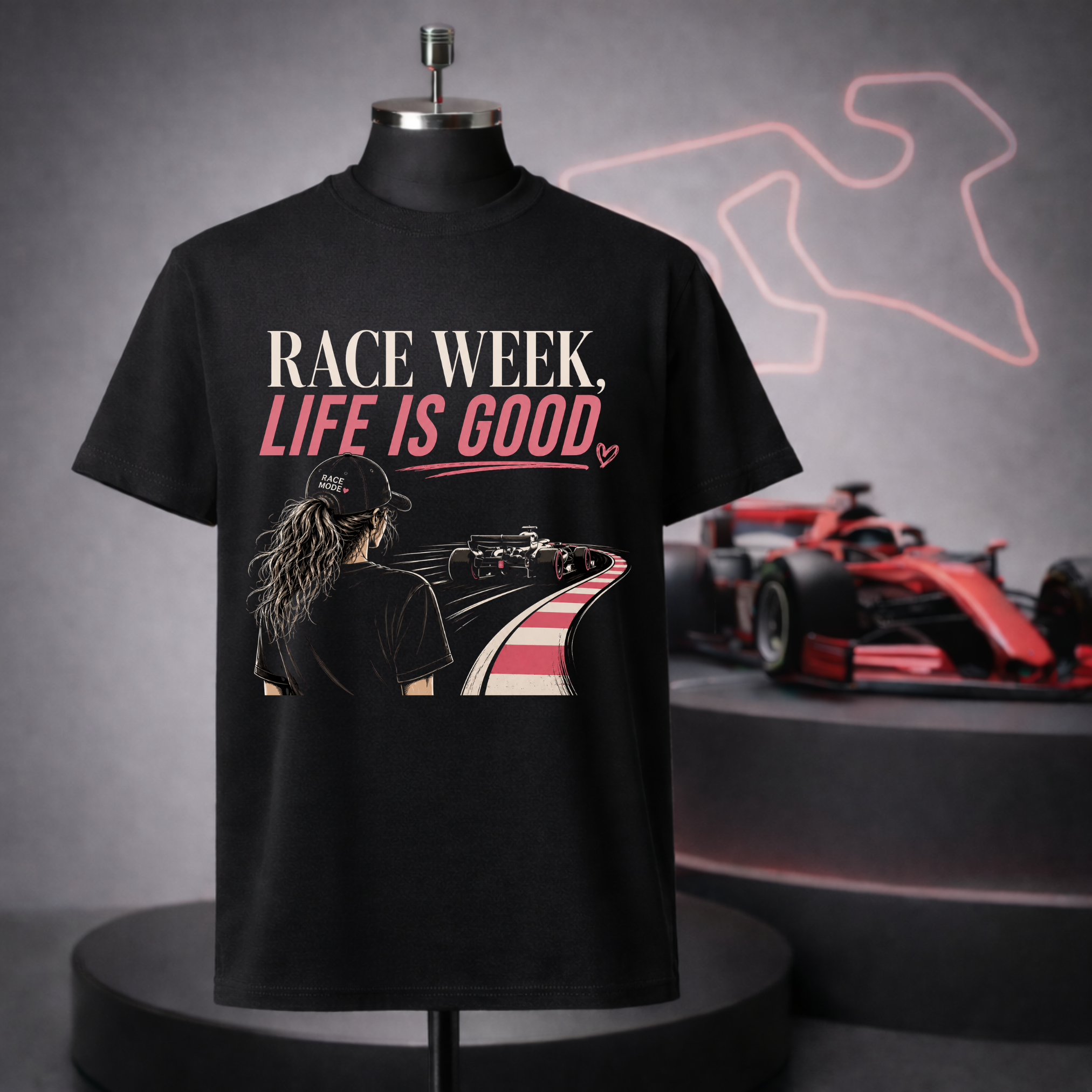 Race Week, Life is Good T-Shirt