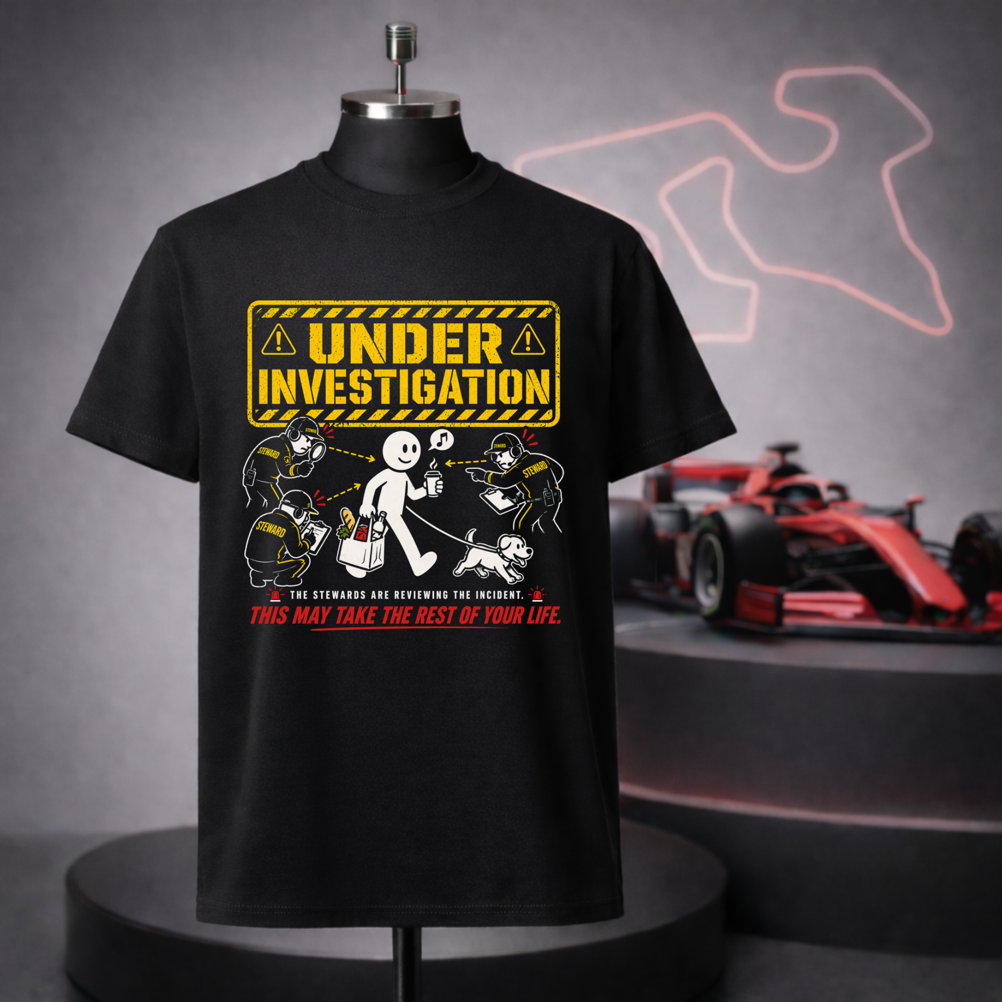 Stewards - Under Investigation T-Shirt
