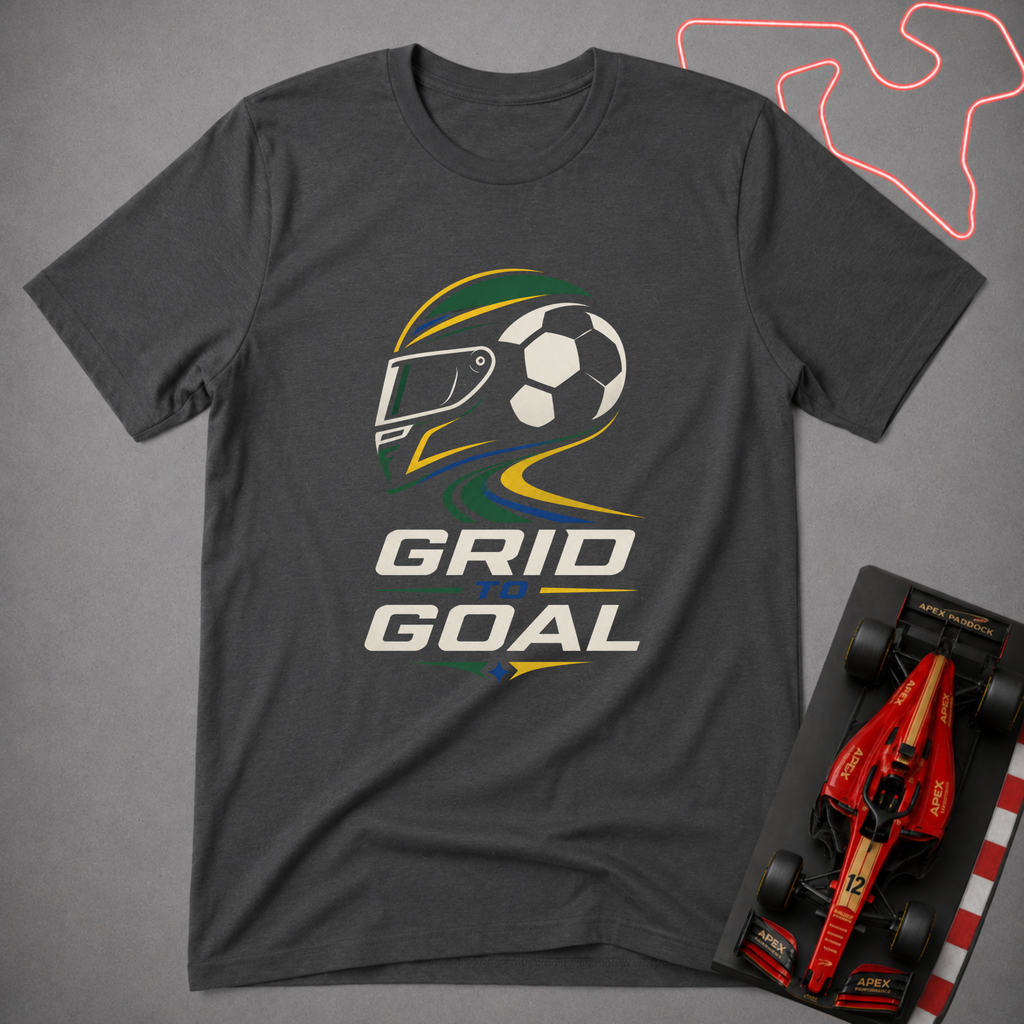 Brazil - Grid to Goal T-Shirt