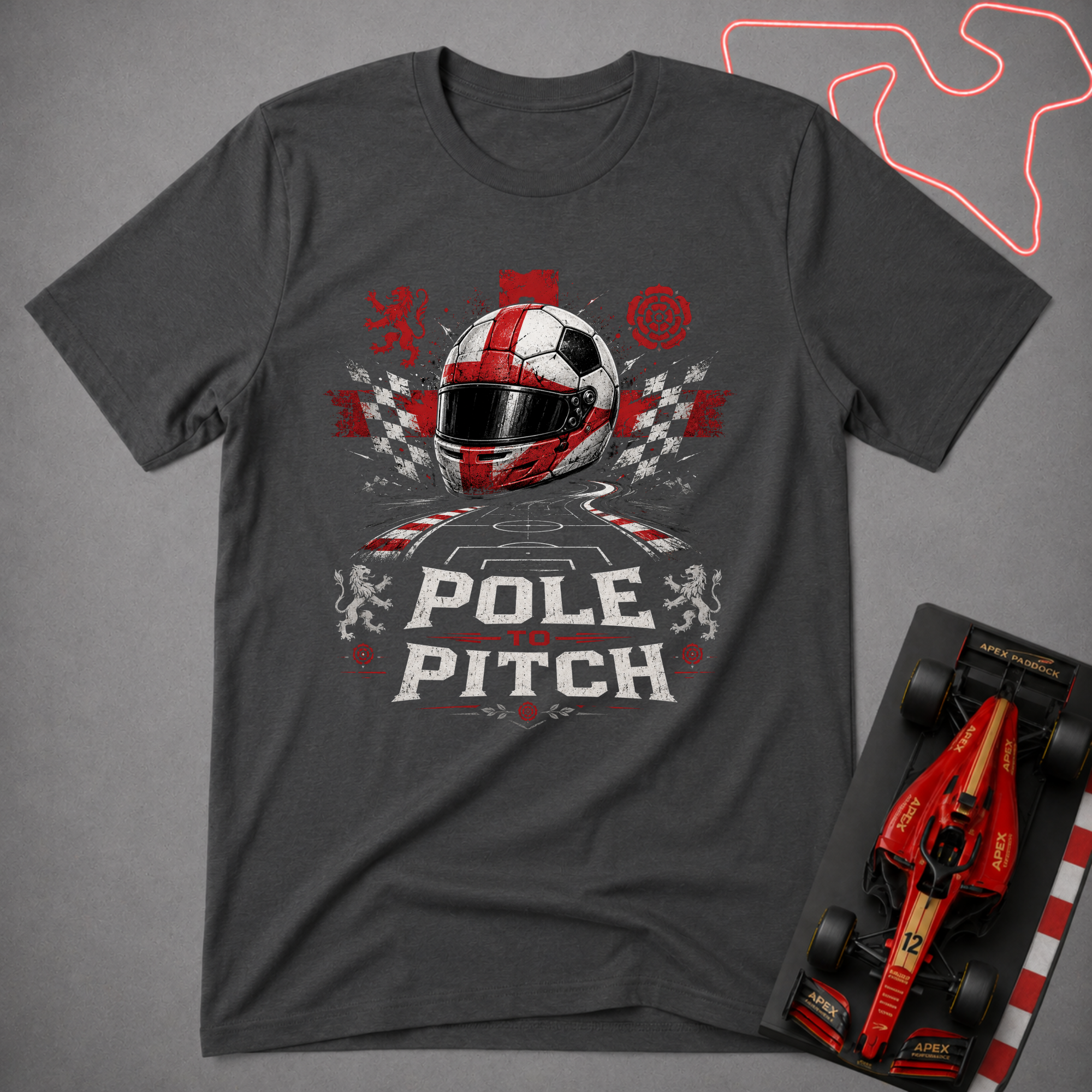 England - Pole to Pitch T-Shirt