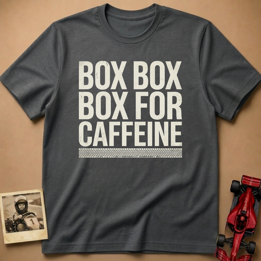 Box for Caffeine T-Shirt