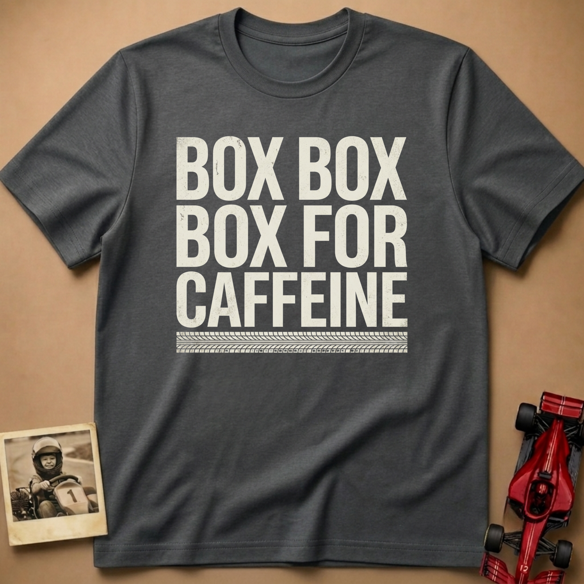 Box for Caffeine T-Shirt