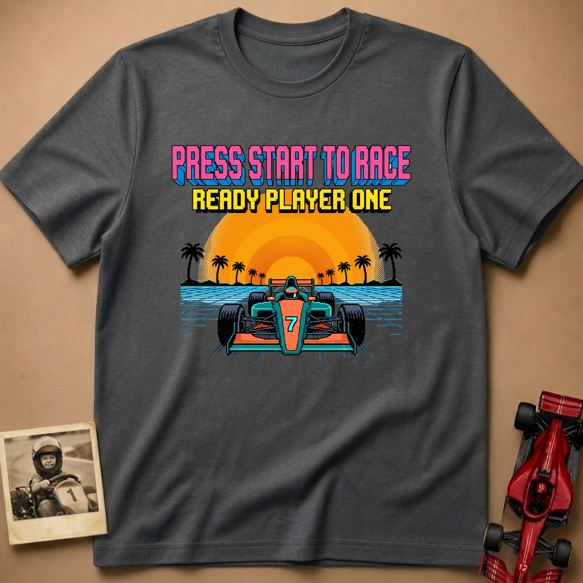Press Start to Race T-Shirt