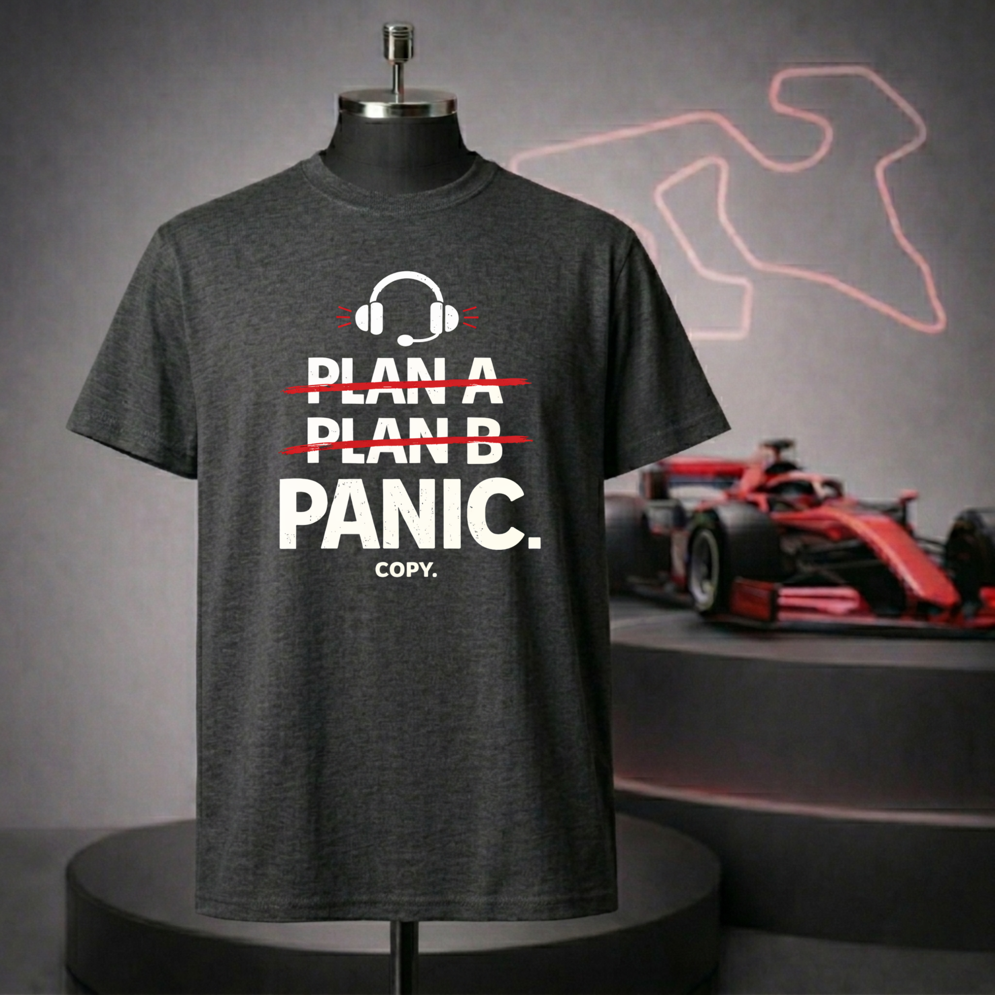 Plan A, B, Panic T-Shirt