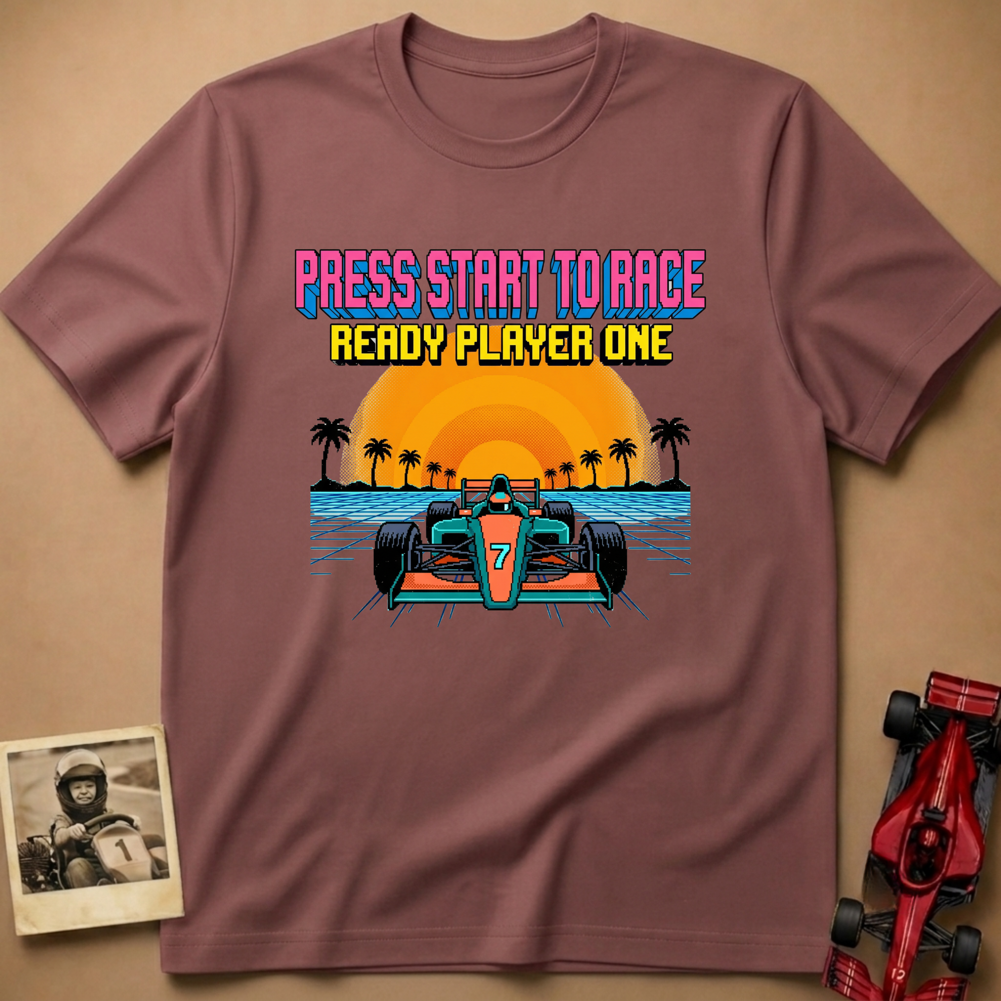Press Start to Race T-Shirt