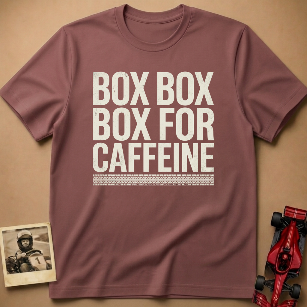 Box for Caffeine T-Shirt