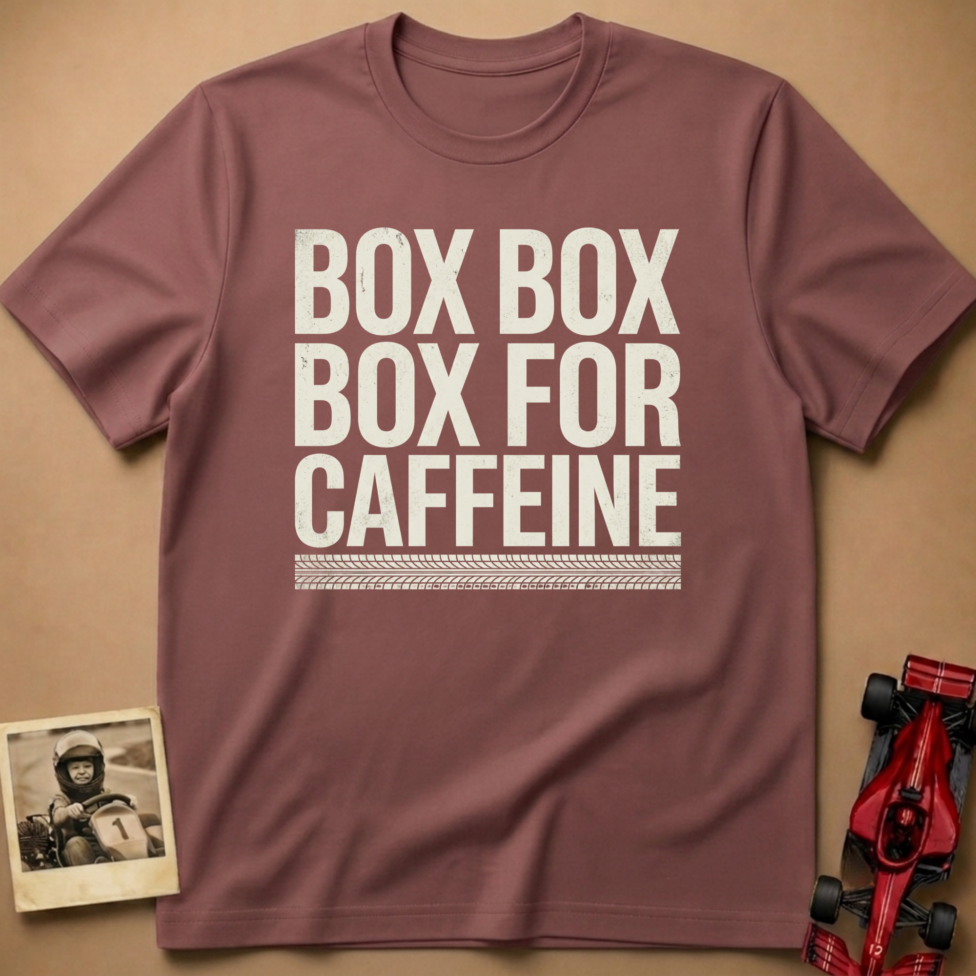 Box for Caffeine T-Shirt