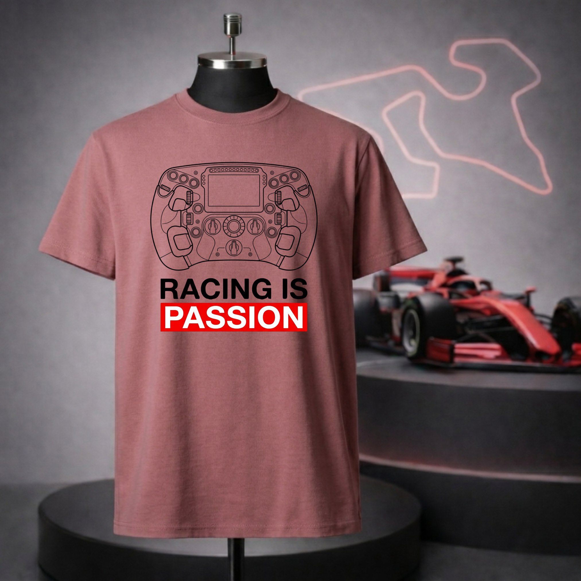 Racing Wheel Passion T-Shirt