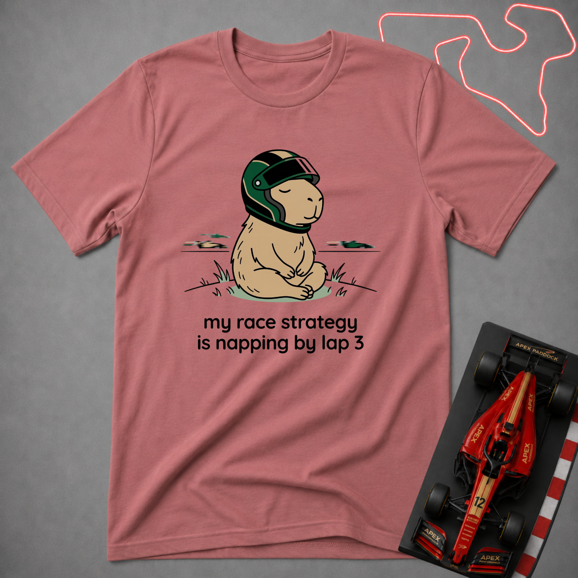 Race Strategy - Napping T-Shirt