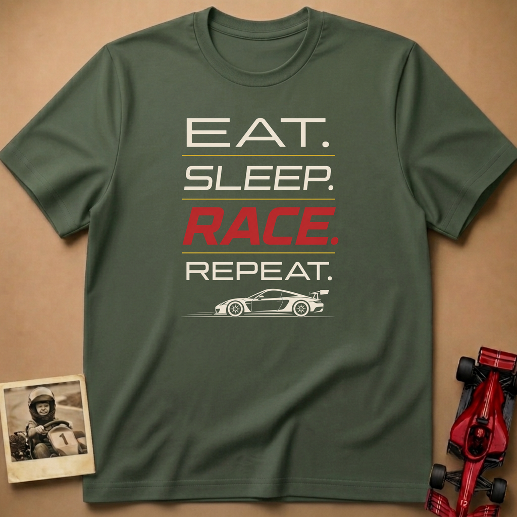 Eat. Sleep. Race. T-Shirt