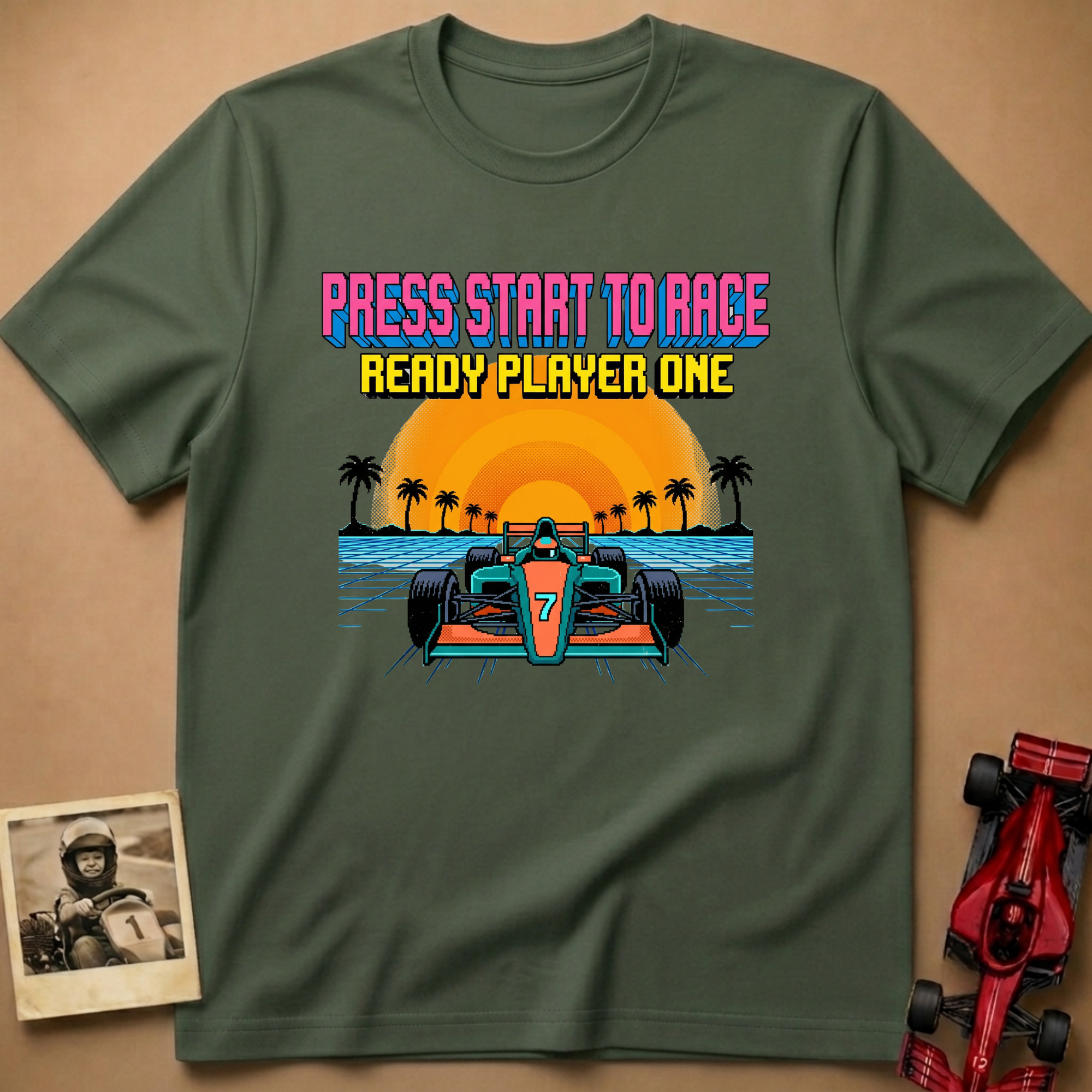 Press Start to Race T-Shirt