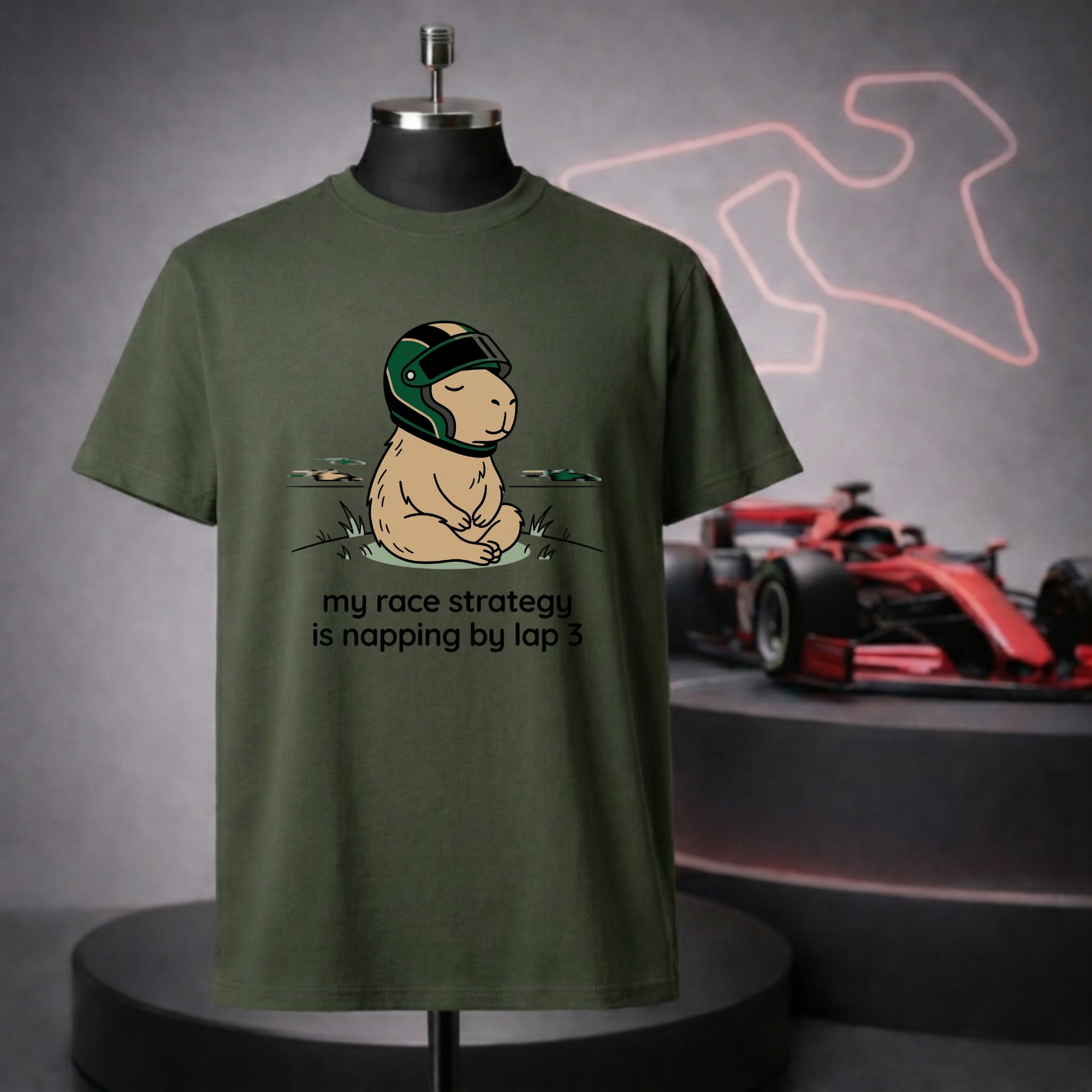 Race Strategy - Napping T-Shirt