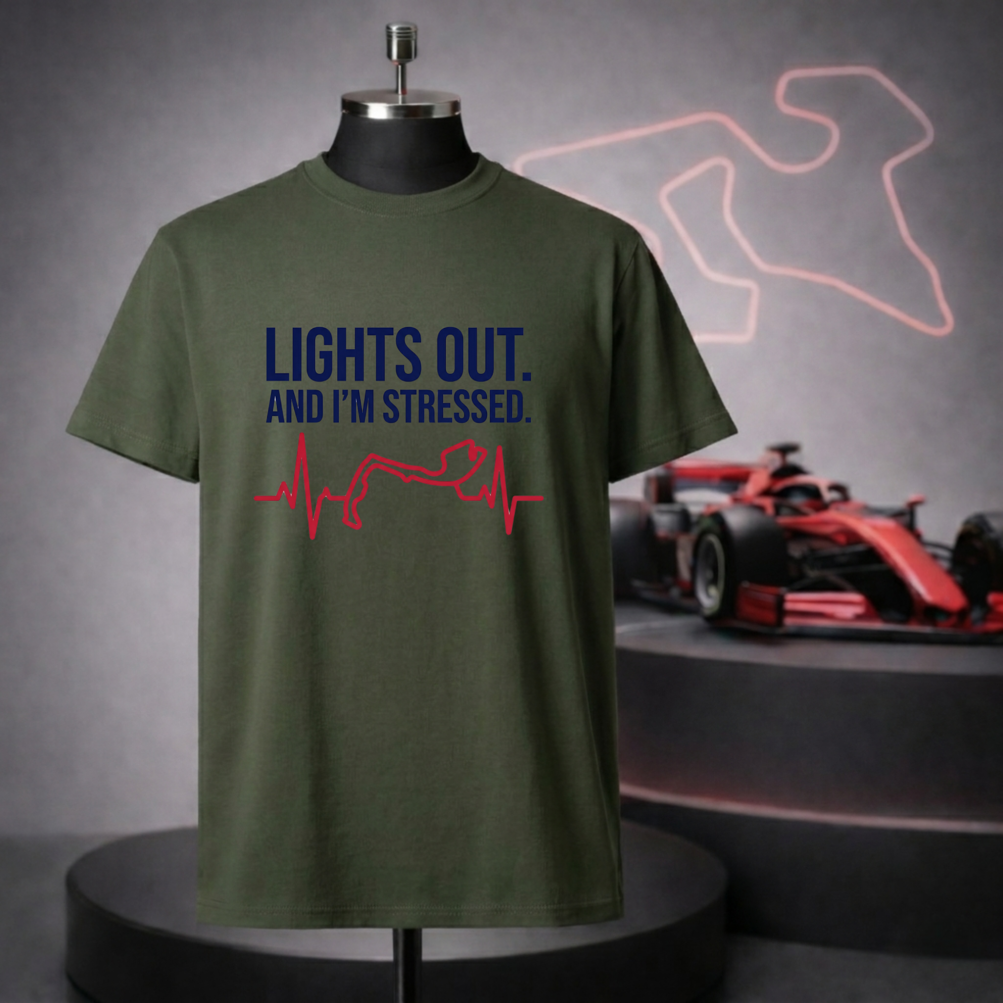 Lights out and I'm Stressed T-Shirt
