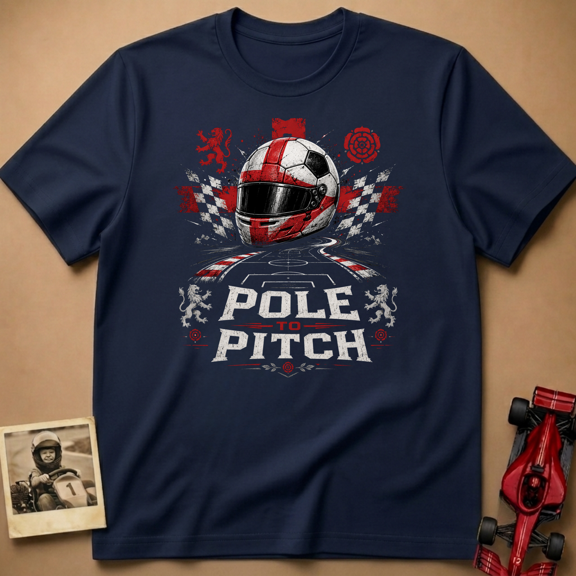 England - Pole to Pitch T-Shirt