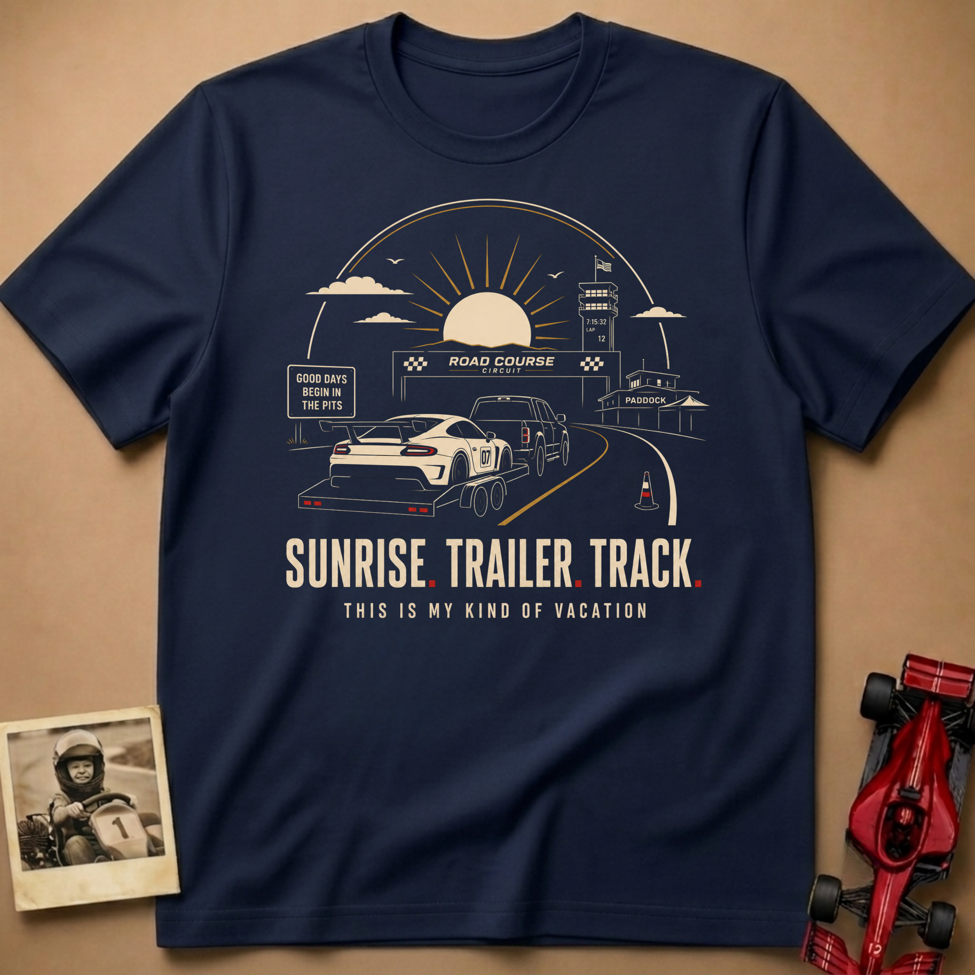 Sunrise Track T-Shirt
