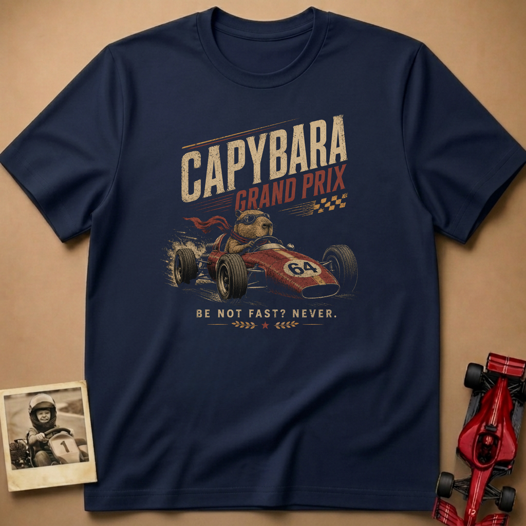 Capybara Grand Prix T-Shirt