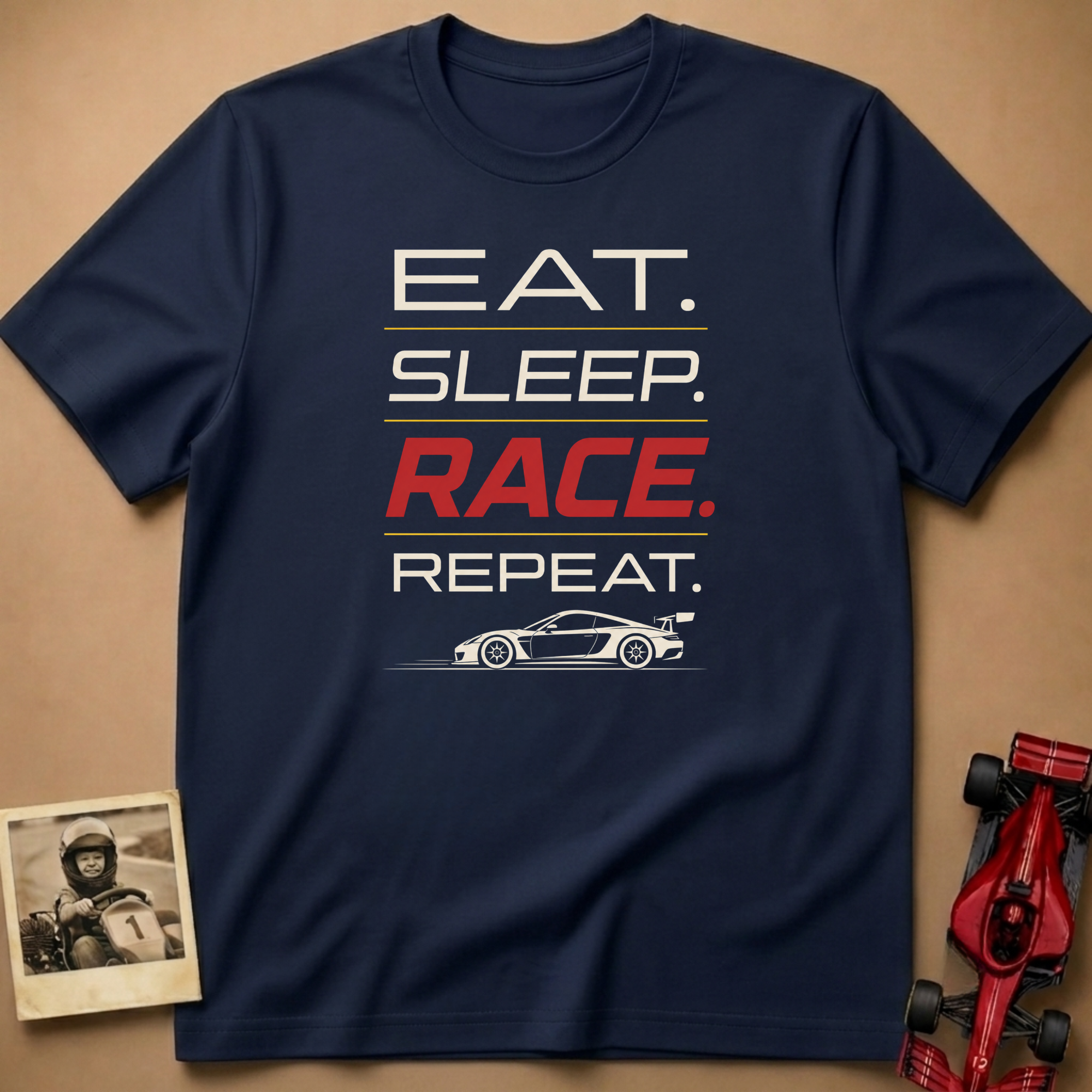 Eat. Sleep. Race. T-Shirt