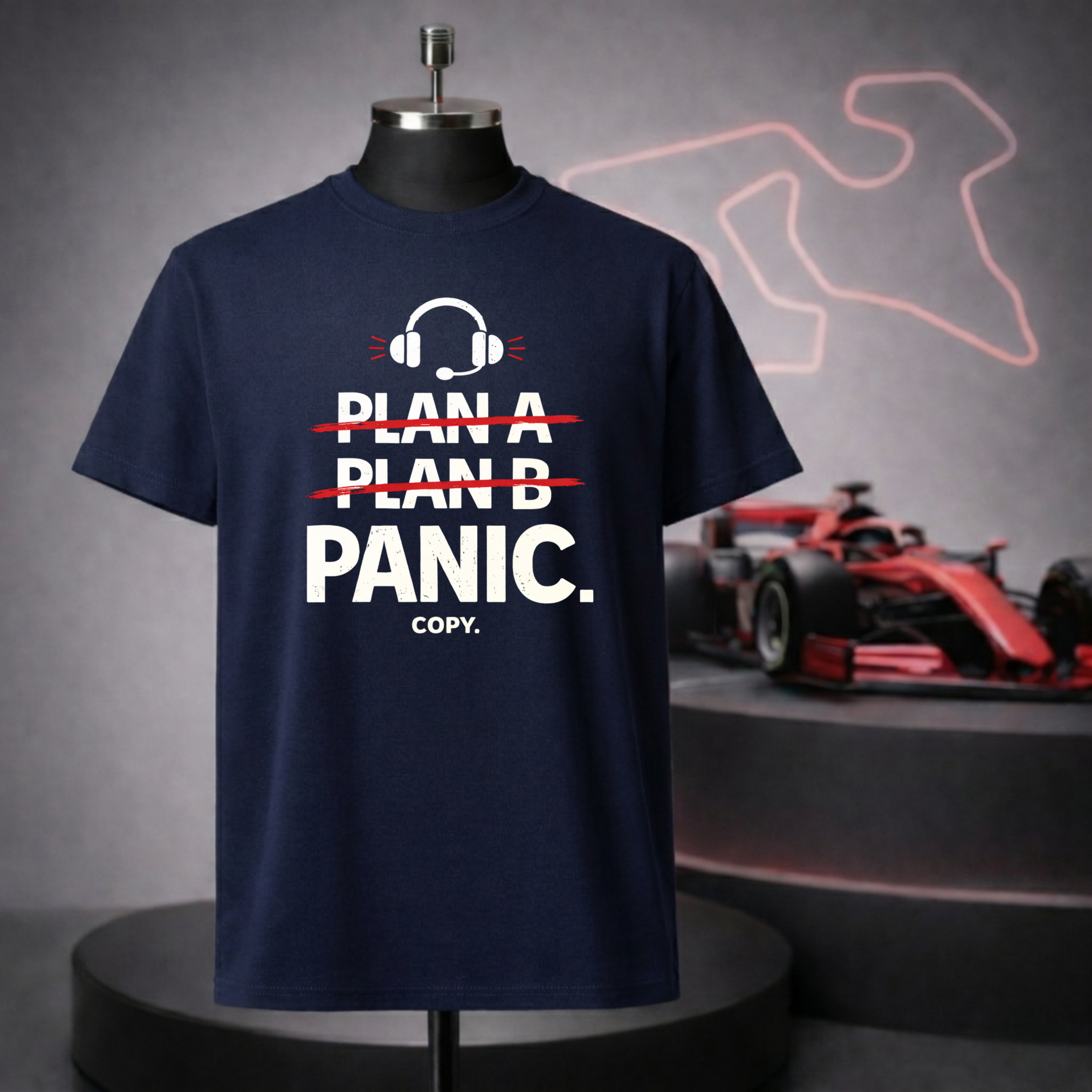 Plan A, B, Panic T-Shirt