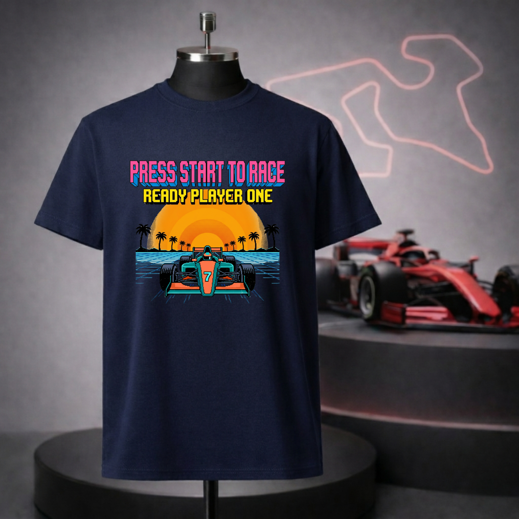Press Start to Race T-Shirt