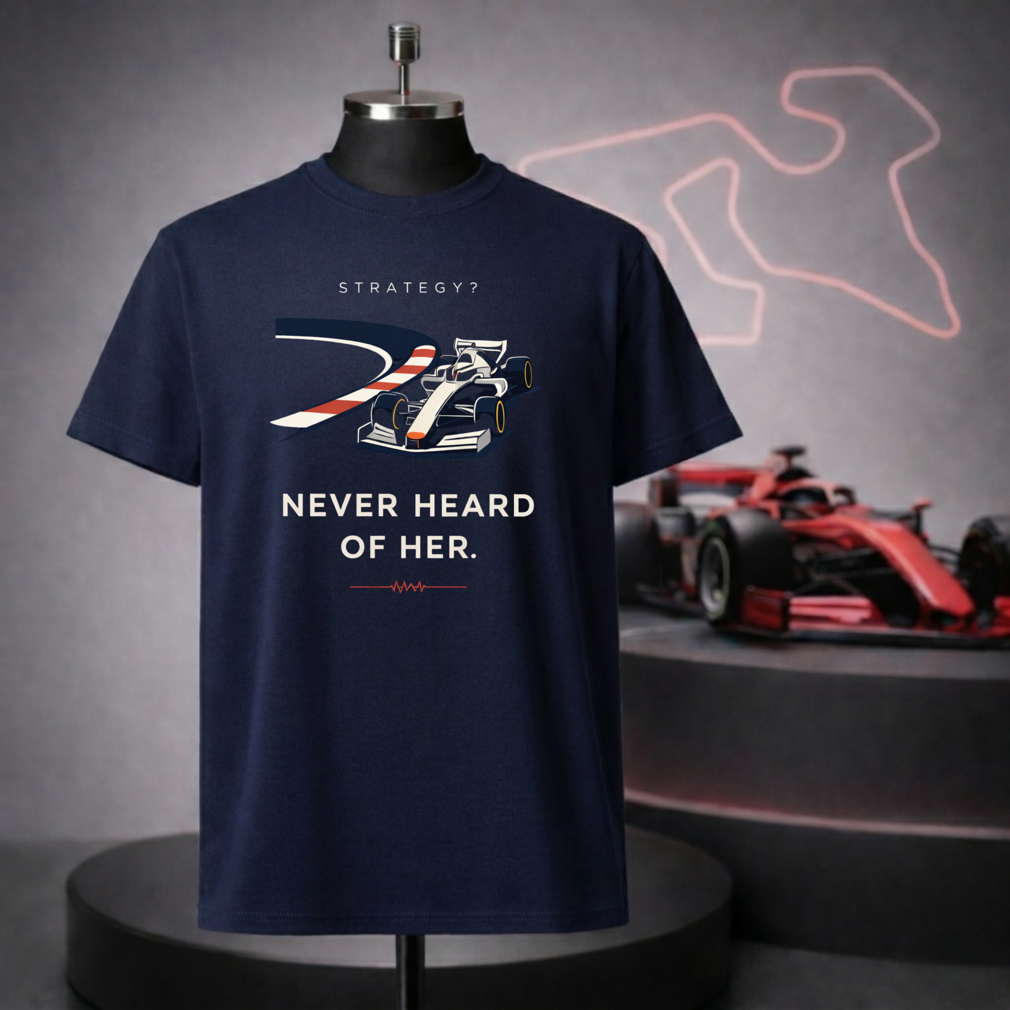 Strategy - Never Heard of Her T-Shirt