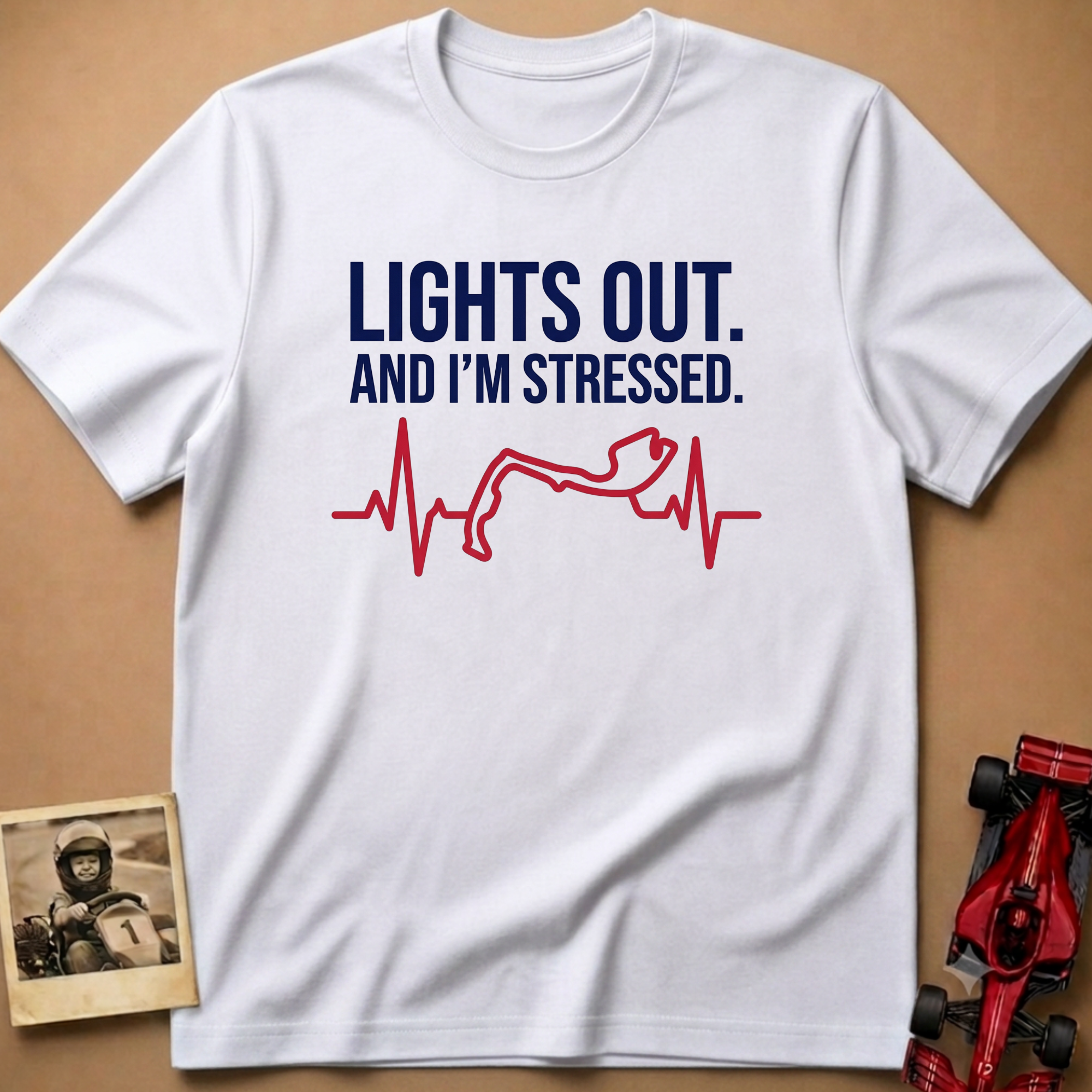 Lights out Stressed T-Shirt