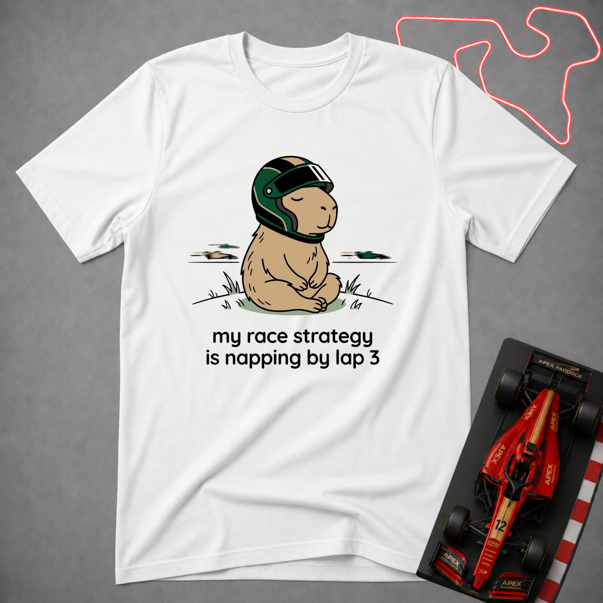 Race Strategy - Napping T-Shirt