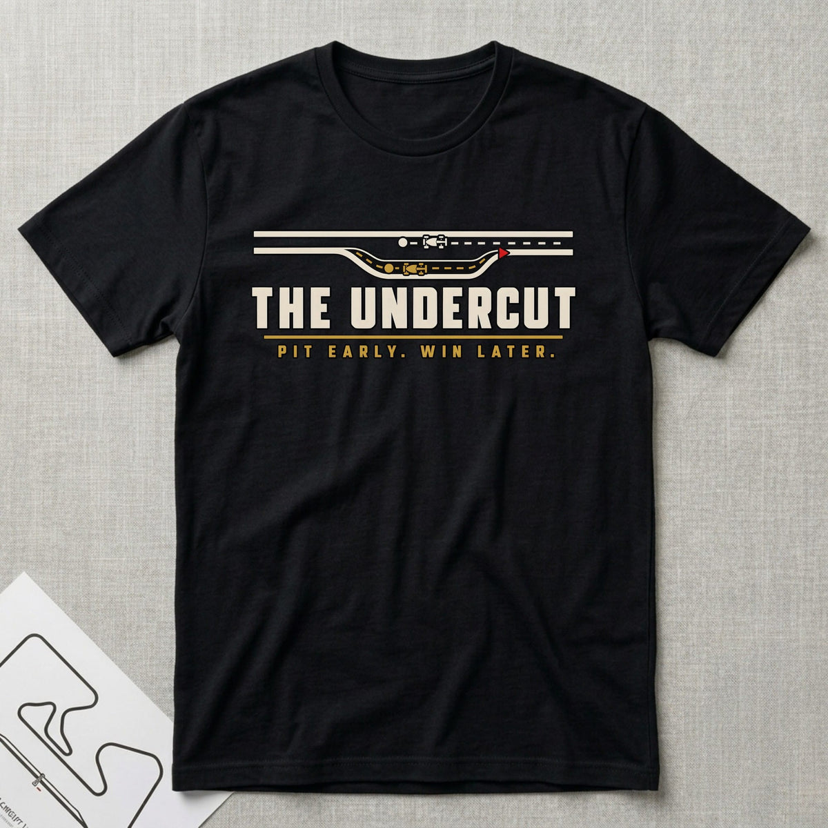 The Undercut T-Shirt - Motorsport-inspired graphic tee by Apex Paddock
