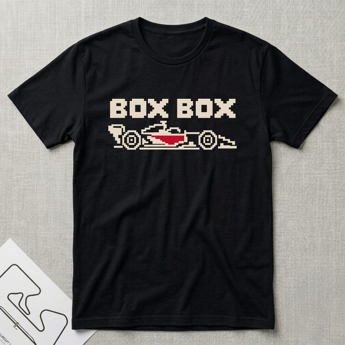 Box Box T-Shirt - Motorsport-inspired graphic tee by Apex Paddock