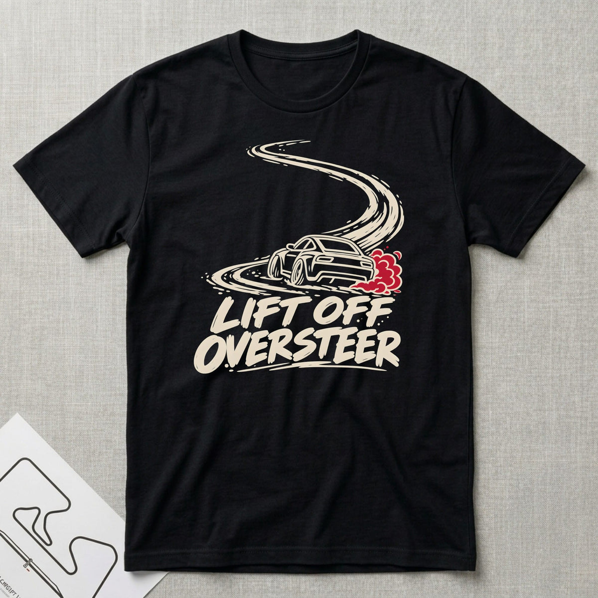 Lift Off Oversteer T-Shirt - Motorsport-inspired graphic tee by Apex Paddock