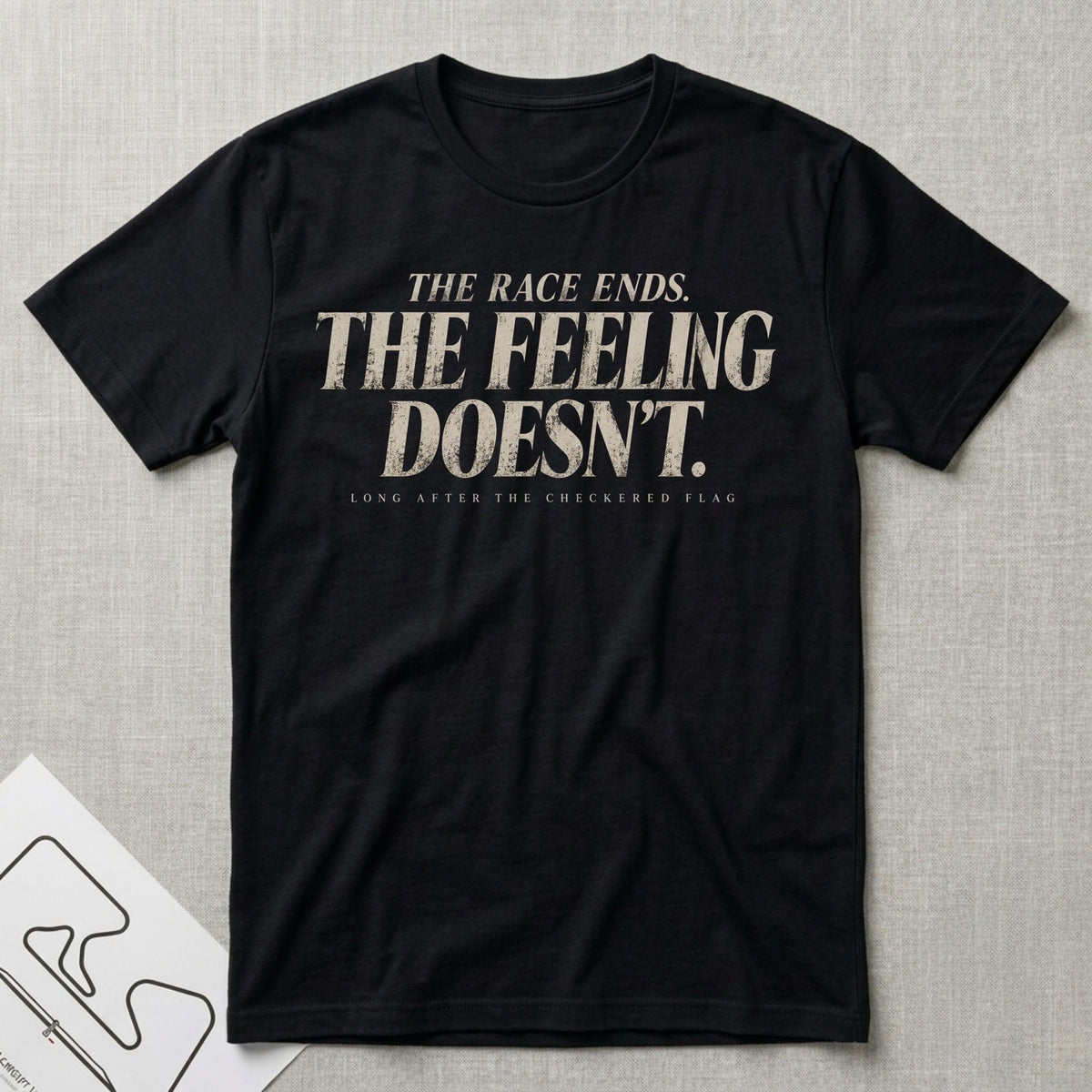 After The Flag T-Shirt - Motorsport-inspired graphic tee by Apex Paddock