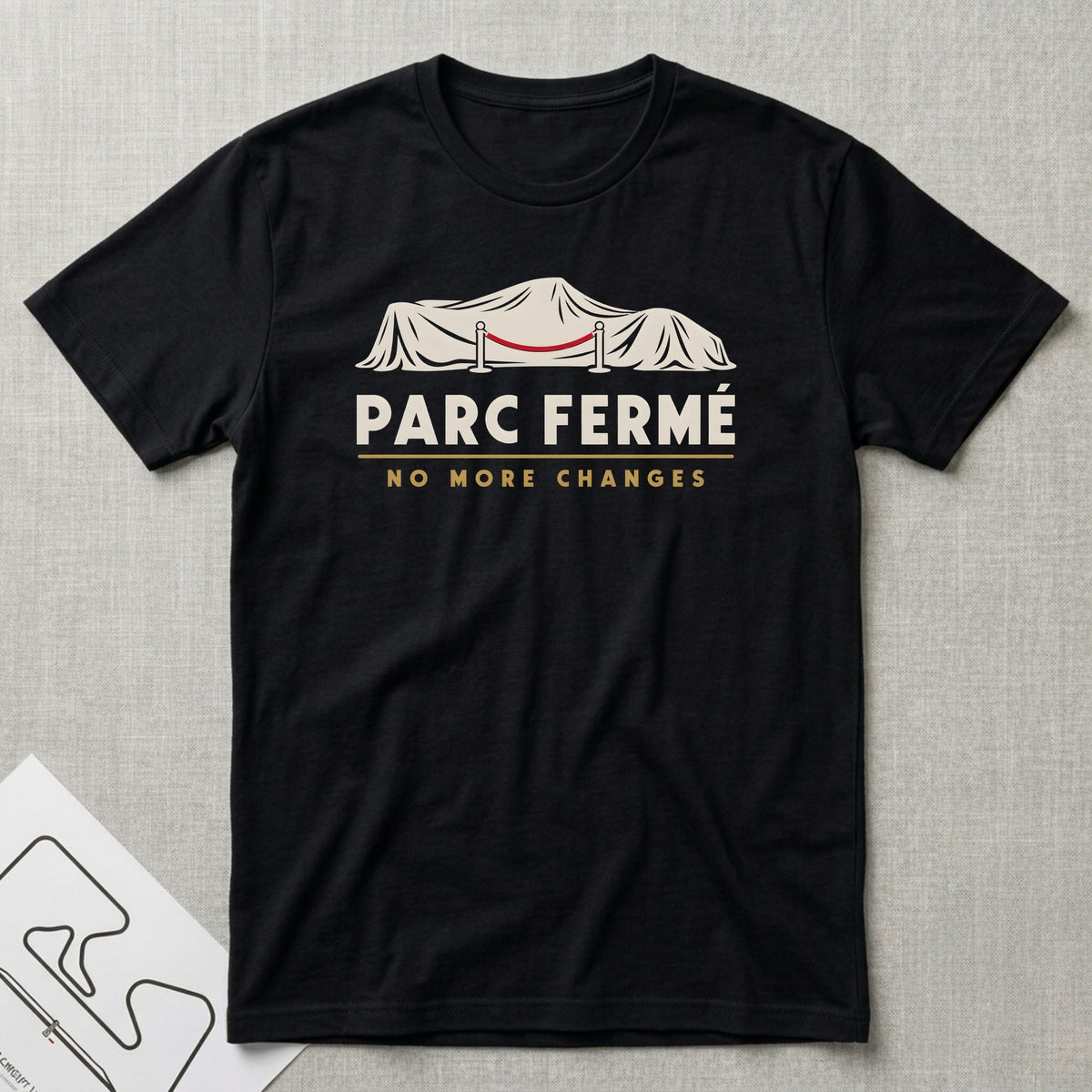 No More Changes T-Shirt - Motorsport-inspired graphic tee by Apex Paddock