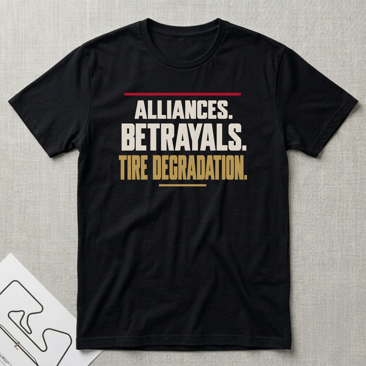 Alliances T-Shirt - Motorsport-inspired graphic tee by Apex Paddock