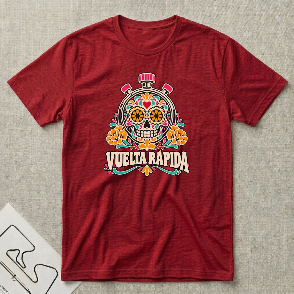 Tiempo Vuela T-Shirt - Motorsport-inspired graphic tee by Apex Paddock