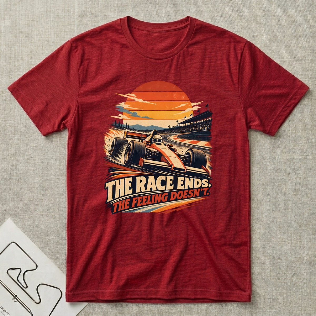 Endless Rush T-Shirt - Motorsport-inspired graphic tee by Apex Paddock