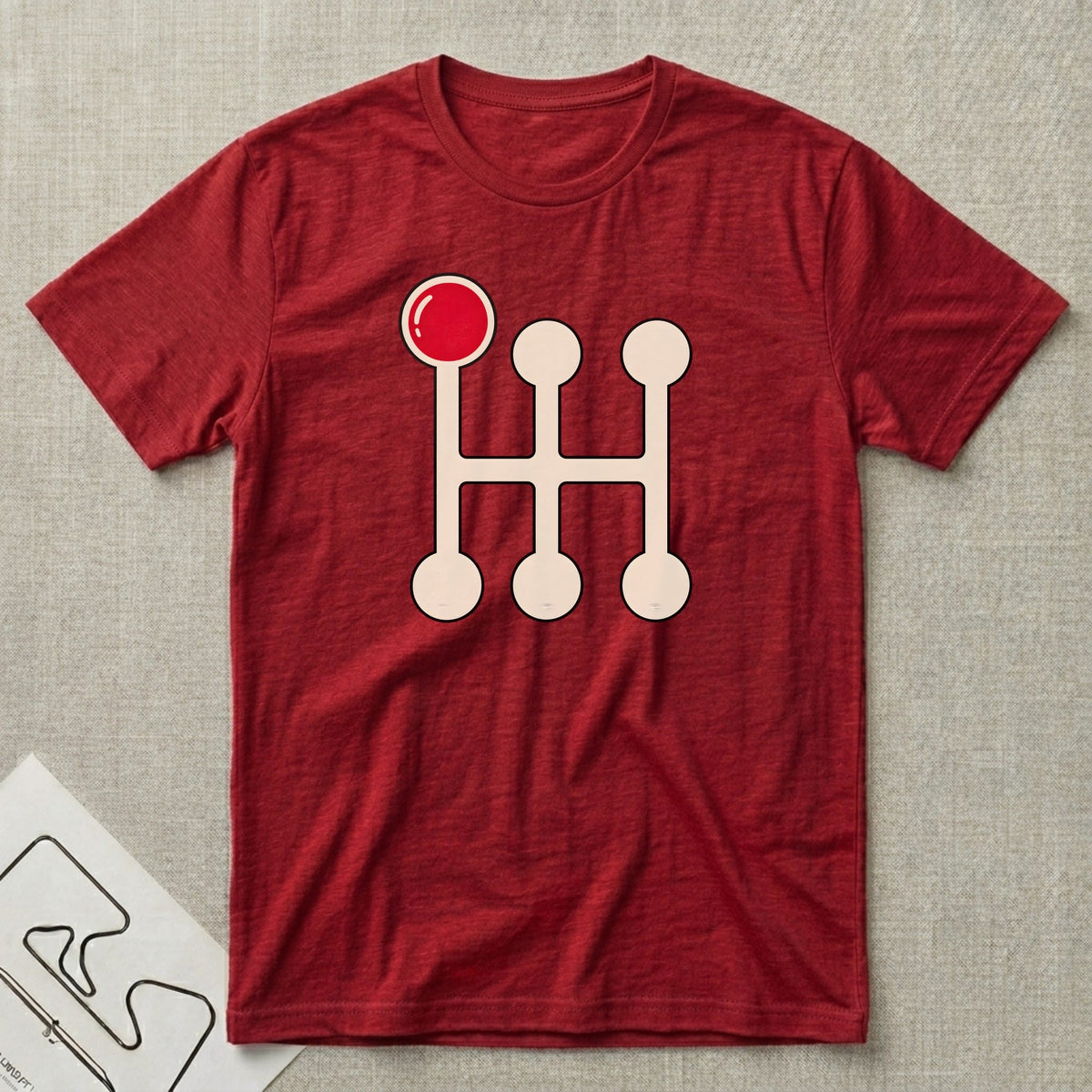 Manual T-Shirt - Motorsport-inspired graphic tee by Apex Paddock